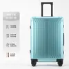 Nuevo Modelo 2026 Maleta de Equipaje de Aleación de Aluminio-Magnesio de 20 pulgadas con Ruedas para Mujeres y Hombres, Maleta de Viaje Engrosada de 24 pulgadas para Estudiantes