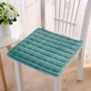 Cojín de felpa antideslizante acolchado de franela de invierno para silla, cojín de oficina, coche, sofá, restaurante, cojín de color sólido, venta al por mayor