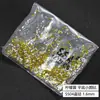 Rinestones Coloridos Especiales para Uñas para Fan del Rey, Piedras Sueltas Ab Transparentes en Negro, Rojo, Amarillo Limón y Accesorios Brillantes para Uñas DIY