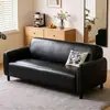 Sofá perezoso para apartamentos pequeños, sofá de tela para sala de estar en casa, sofá cama para casa de alquiler, sofá doble moderno de lujo ligero