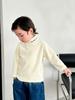 Top de otoño e invierno para niños con forro polar Orly para niños, camiseta cálida de terciopelo con cuello medio-alto, camiseta interior de terciopelo de doble cara para niñas pequeñas