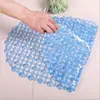 Alfombra Ovalada Antideslizante de PVC Transfronteriza para Personas Mayores y Niños en el Baño, Felpudo para Piso de Baño, Alfombra al Lado de la Tina