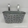 Jiajian Fabricante Fornece Vasos de Ferro com Ganchos, Vasos Decorativos com Estampa de Flores Artificiais, Baldes de Braço Suspensos e uma Coleção da Série Vintage