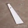Herramientas de Cuero Hechas a Mano para DIY Película Blanca Elástica Recubrimiento Película Rasqueta Tablero Pegamento Material de PP Ecológico