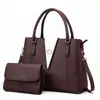 Bolso para Mujer 2026 Estilo Coreano Clásico Patchwork Moda Lujo Ligero Conjunto de Dos Piezas Bolso de Hombro Único Bolso Tote de Gran Capacidad