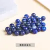 Jingdian Joyería Perlas de Medio Agujero Perlas Sueltas Accesorios para Joyería Pendientes DIY Accesorios para el Cabello Perlas de Ágata Roja de Medio Agujero Venta al por Mayor