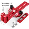 Localizador de Corte para Placas Finas, Rolo Invertido para Corte Rápido, Ferramenta de Posicionamento e Fixação com Fenda Específica para Marcenaria