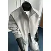 2026 Nova Série Esportiva Retrô Moda Tendência Masculina e Feminina Jaqueta Casaco Respirável com Gola Alta