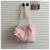 Bolso de mano para estudiante, bolso de hombro casual moderno y versátil, bolso tote de gran capacidad con estampado de estrellas para mujer