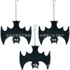 Novo Pingente de Morcego de Halloween Simulação Morcego Preto Pendurado Voando Decorações Temáticas de Halloween para Interior e Exterior