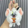 Tom y Jerry Muñeco de Jerry Muñeca Chica Linda Colgante de Bolso Colgante de Mochila Dibujo Animado Pequeño Regalo