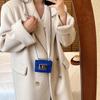 Bolsa popular deste ano 2022 nova bolsa bolsa transversal feminina versátil corrente ins bolsa de ombro mini boca envelope vermelho
