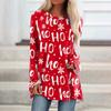 Camiseta de manga larga con cuello redondo y estampado digital 3D para mujer, moda transfronteriza de comercio exterior europeo y americano 2021