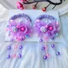 Nueva Diadema Morada Kuromi para Niños Diadema Pequeña Intestino Rosa Melody Accesorios para el Cabello de Dibujos Animados Dulce Princesa Flor