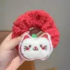 Novo Laço Estrela de Pelúcia Kitty Elástico de Cabelo Boneca Brinquedo de Pelúcia Scrunchie Estudante Corda de Cabelo Fofa Acessório de Cabelo