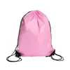 Bolsa de Malla para Prueba al por Mayor, Pantalones con Bolsillo de Solapa y Cordón con Logo Impreso a Color, Mochila de Poliéster Empalmado con Bolsillo de Cordón para Almacenamiento