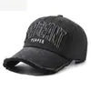 Gorra Lavada con Letra Transfronteriza para Hombre Gorra de Camionero Retro Europea y Americana Protector Solar Exterior Copete Profundo Sombrero Pequeño que Muestra la Cara para Mujer