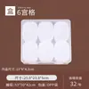 Caja de almacenamiento para cuentas Perler, caja de embalaje para joyas de flores secas, caja mini de diamante con tapa de apertura separada, caja de plástico transparente, caja de ferretería, componentes
