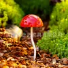 Cogumelo Metálico Colorido Novo Transfronteiriço Cogumelo Artificial Decoração Interna e Externa Decoração de Jardim e Pátio Plantas em Vasos de Chão