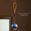 Pingente de Bule de Jacarandá Natural Brinquedo para Alívio do Estresse Chaveiro Estilo Chinês Vintage Peça Artesanal de Mão