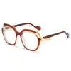 Gafas de Sol Cuadradas Nuevas y Coloridas Estilo Europeo y Americano Gafas Planas Deslumbrantes Gafas de Sol Poligonales de Moda para Pasarela