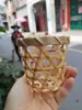 Fundas para Tazas Tejidas a Mano de Bambú, Productos de Bambú con Diseños Huecos, Cestas de Bambú Populares en Línea, Tubos de Bambú, Fundas para Vasos de Helado y Bebidas