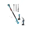 Batería de Litio Set de Poste Alto Tijeras para Podar Ramas Altas Podadora de Ramas Altas Tijeras de Podar de Jardín Retráctiles Sierra Eléctrica para Tala de Árboles Sierra Eléctrica de Gran Altura