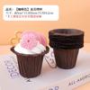 XYT Vaso de Papel para Hornear a Alta Temperatura Vaso Sombrero de Paja Vaso Mafen Rollo de Papel de Aluminio Vaso de Papel para Pastel Hogar Color Sólido Pastel
