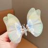 Novo estilo chinês crianças hairpin movendo borboleta menina bebê Hanfu cocar estilo antigo acessórios de cabelo infantil