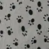 Manta de Forro Polar de Doble Cara para Mascotas Transfronteriza para Perros, Manta Caliente para Mascotas, Manta con Huellas de Patas de Gato y Perro, Colchoneta para Dormir, Esterilla para Mascotas