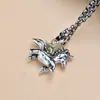 Nuevo collar de unicornio de plata de ley 925 lindo temperamento clavícula luz lujo nicho moda cumpleaños novia Día de San Valentín