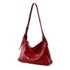 Bolso de Mujer de Piel Genuina, Lujo de Gama Alta, Bolso Tote de Piel de Cera de Aceite de Primera Capa, Bolso de Viaje de Piel de Cera de Aceite de Gran Capacidad, Bolso Cruzado para Mujer
