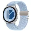 Adecuado para Samsung Watch8 Correa Trenzada Elástica de Arcoíris con Hebilla de Paracaídas Nueva Correa Deportiva para Smartwatch