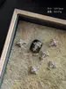 1000 decorações de liga para nail art em formato de cruz vintage em dourado e prata, ornamentos de metal estilo garota ousada, pacote completo atacado personalizado