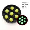 Contas redondas de silicone multi-tamanho para atacado, contas redondas para colar de bebê, contas para pulseira DIY com transferência de água