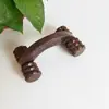Massageador de rolo Lunar Rover para costas multifuncional cabeça de madeira coluna cervical cintura perna massageador de rolo de quatro rodas