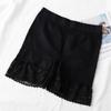 Pantalones de Seguridad Levanta Caderas Sin Marcas para Mujer Anti-Transparencia Boxer de Cintura Alta Dos en Uno Moldeadores Shorts Básicos de Encaje Verano Delgados