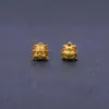 Pendente de Liga de Gato da Sorte Dourado com Retenção Forte de Cor Acessórios para Joias de Colar Pulseira DIY Atacado