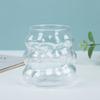 Cross-border Creative Ins Wind Caterpillar Café da manhã Copo de palha espessada Vidro de borosilicato Dormitório estudantil Copo de leite
