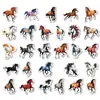 Pegatinas de Caballo Galopante de Nuevo Estilo Transfronterizas de 56 Piezas Decoración Creativa de Caballo Corriendo para Año Nuevo Pegatinas de Material del Año del Caballo