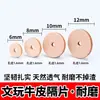 Al por mayor Wengwan Hilo de Mano Cuentas Espaciadoras Hueso de Oliva DIY Cuentas para Joyería Accesorios Cuentas Espaciadoras Turquesa Almohadilla de Cuero de Vaca Redonda
