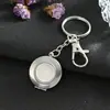 Llavero Periférico de Estrella Creativa Personalizado Colgante para Mochila Escolar DIY Souvenir Cubierta abatible puede contener foto Caja de fotos en forma de corazón