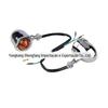 GOOFIT 12v 10W motocicleta vintage modificado âmbar bala mini luz indicadora de direção