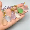 Pendente Gota D'água Olho de Gato Pingente Jade Gota D'água Colar Joias Moda Unissex Motorista de Tráfego Mais Vendido Atacado de Fábrica