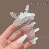 Pinza para el Cabello de Corona Alta con Dientes para Volumen, Pinza de Posicionamiento sin Costuras, Nuevo Estilo 2026 Pinza de Pato para Flequillo, Pasador, Accesorio para el Cabello