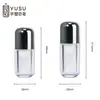 Tubo de Rubor Líquido, Tubo de Iluminador, Botella de Maquillaje Transparente Moldeada por Inyección de 5G/7G, Botella Vacía Rellenable de Brillo de Labios, Material de Empaque Cosmético