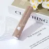 Lâmpada de Linha Única Cravejada de Diamantes Transfronteiriça Lâmpada de Fototerapia para Unhas Tela de Exibição Portátil Lâmpada de Cura de Unhas Lâmpada de Luz Roxa Lâmpada de Luz Vermelha