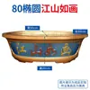 Molde Criativo para Vaso de Flores Vaso Europeu Oval Bonsai Modelo de Plástico Cimento Extra Grande Abrasivos Pequena Planta em Vaso Caseiro