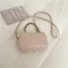 2026 Bolso Cuadrado Pequeño Retro Nuevo para Mujer Bolso de Hombro Simple Versátil Bolso Cruzado Moda Nicho Bolso de Mano para el Trabajo