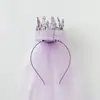 Diadema Corona de Princesa Mayor Corona de Cumpleaños Pasador con Lentejuelas y Diamantes Sombrero de Cumpleaños Infantil Pasador para Fiesta